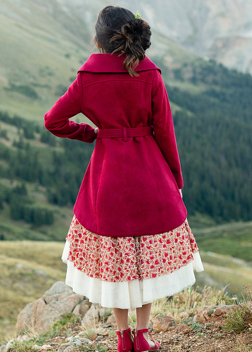 Neve Jacket in Scarlet