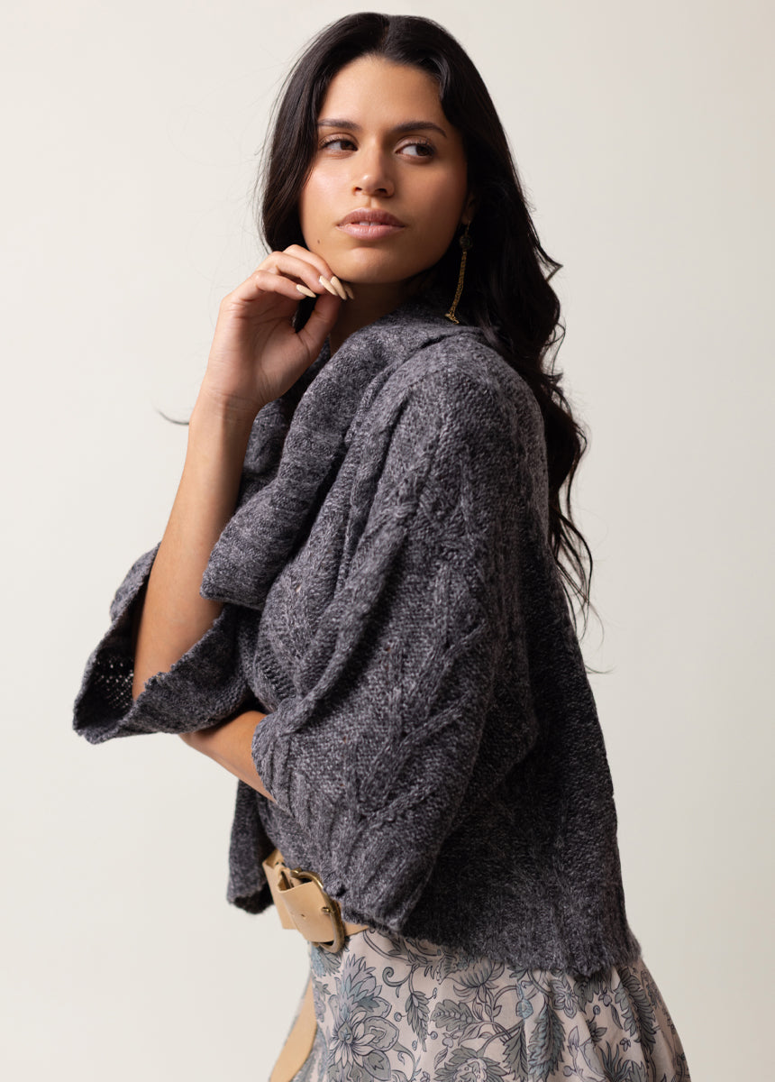 Nikkola Sweater in Charcoal