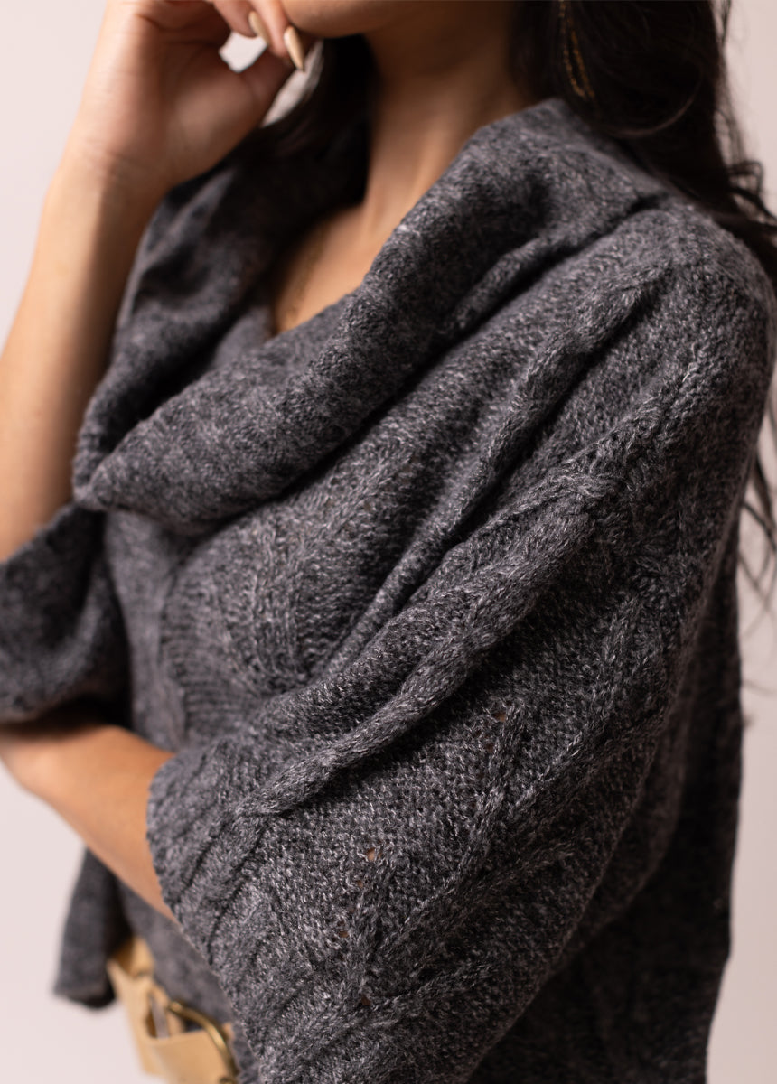 Nikkola Sweater in Charcoal