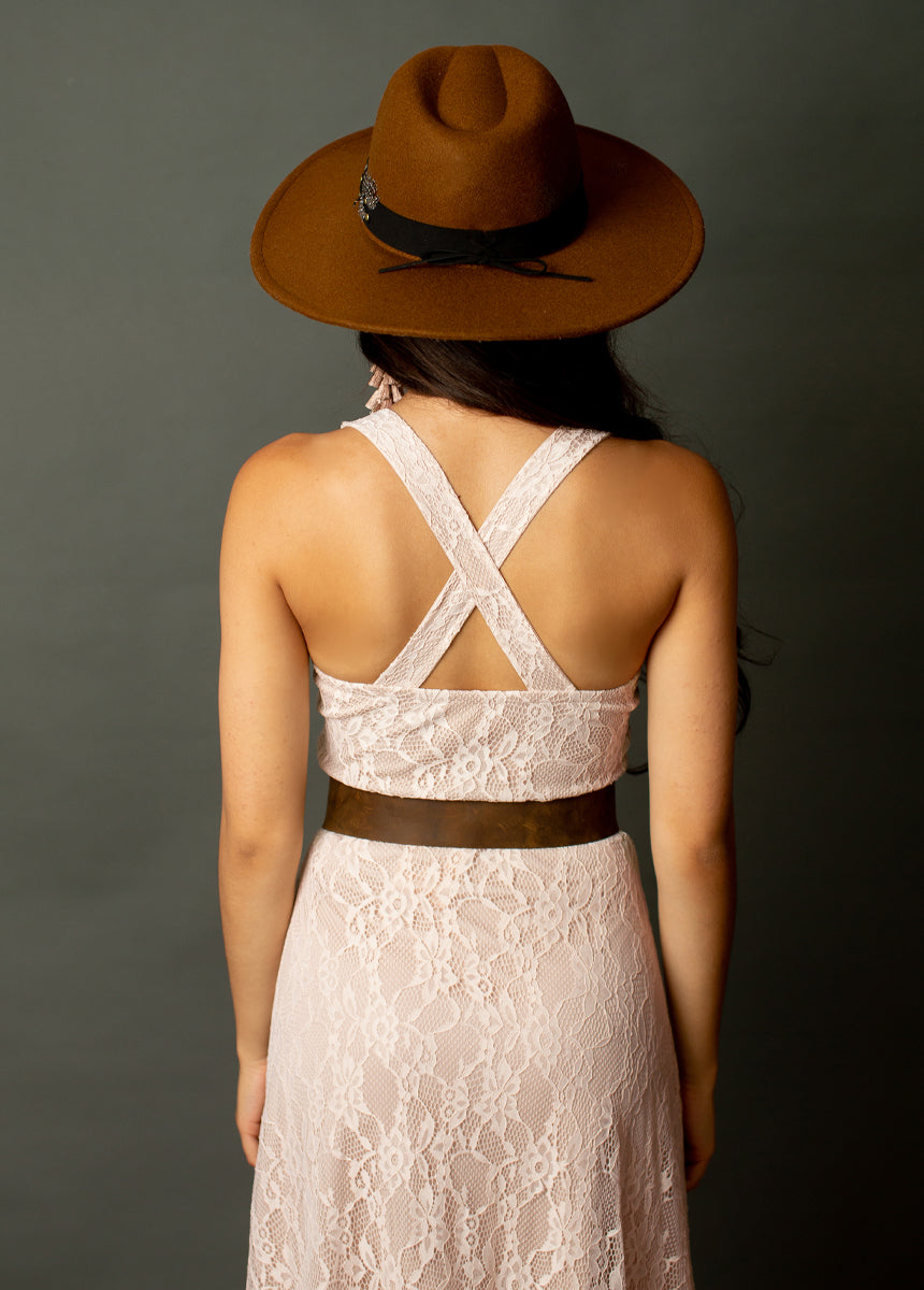 Camila Dress in Shell