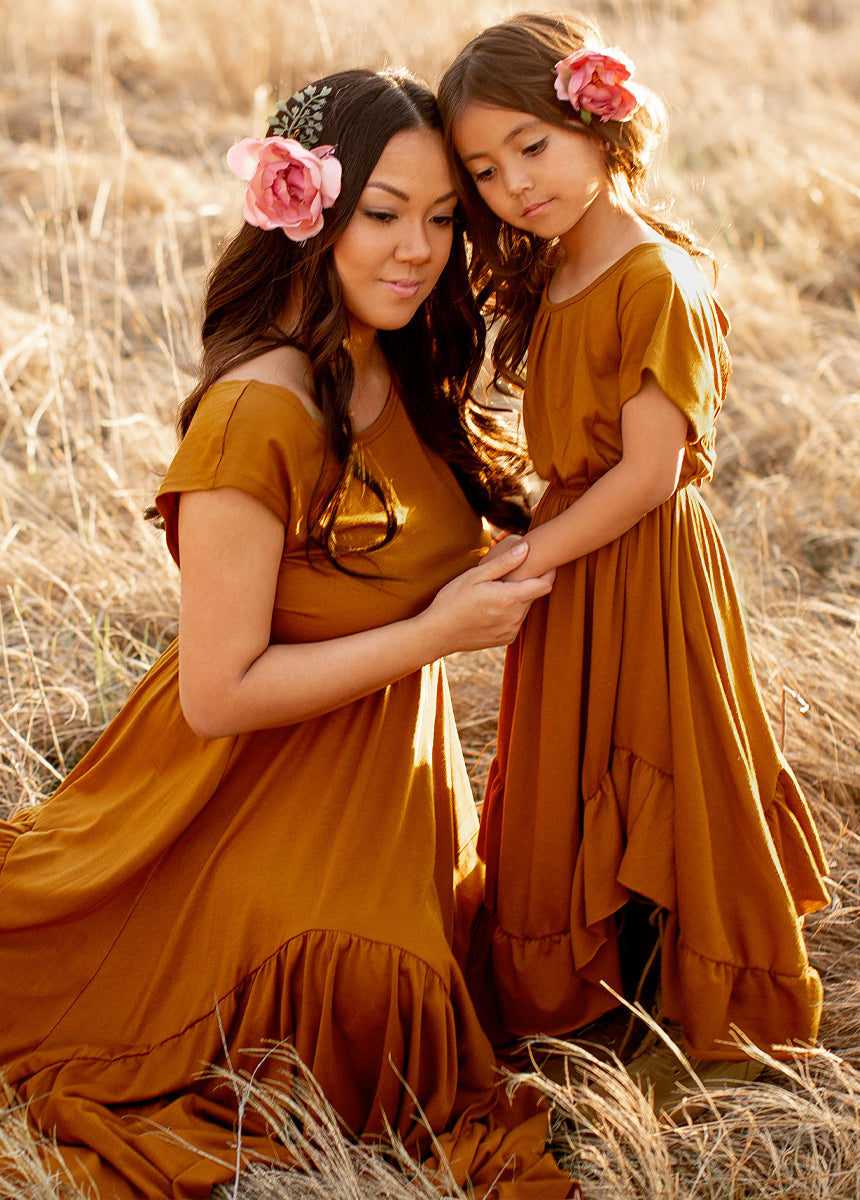 Pilar Dress in Spice