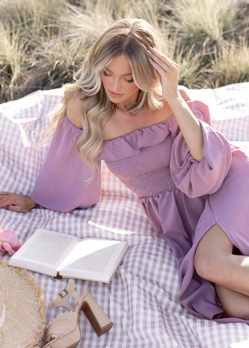 Odette Dress in Orchid