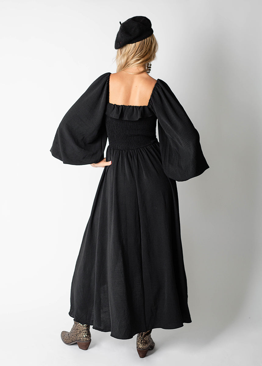 Odette Dress in Black