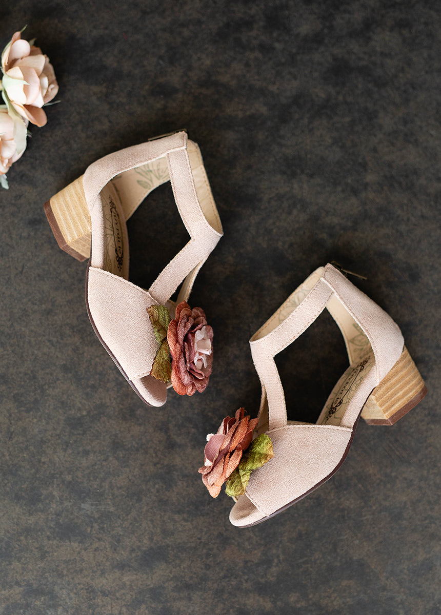 Orelia Heel in Metallic Pink