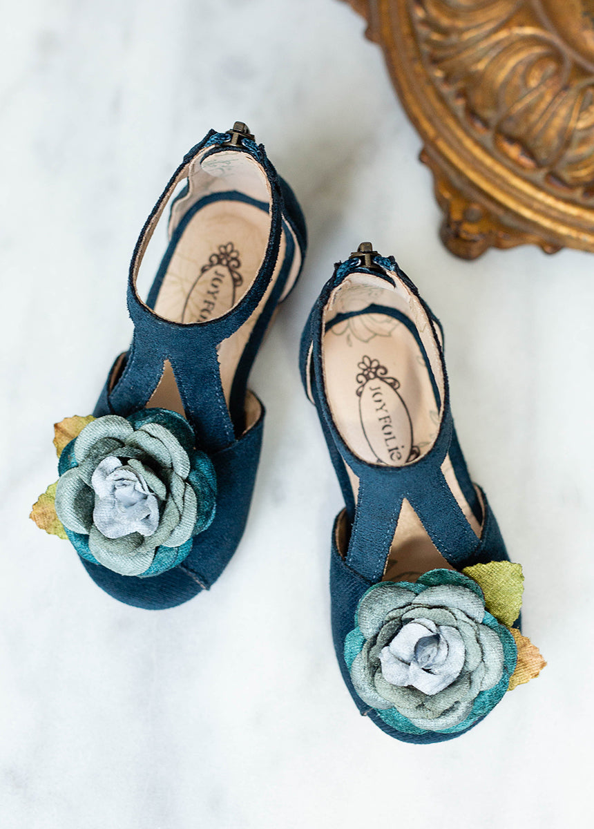 Orelia Heel in Deep Teal