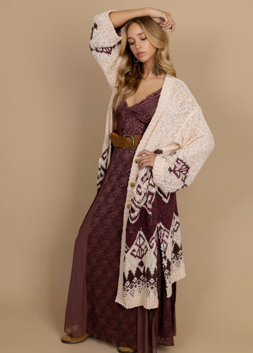 Pamella Sweater in Rosetan