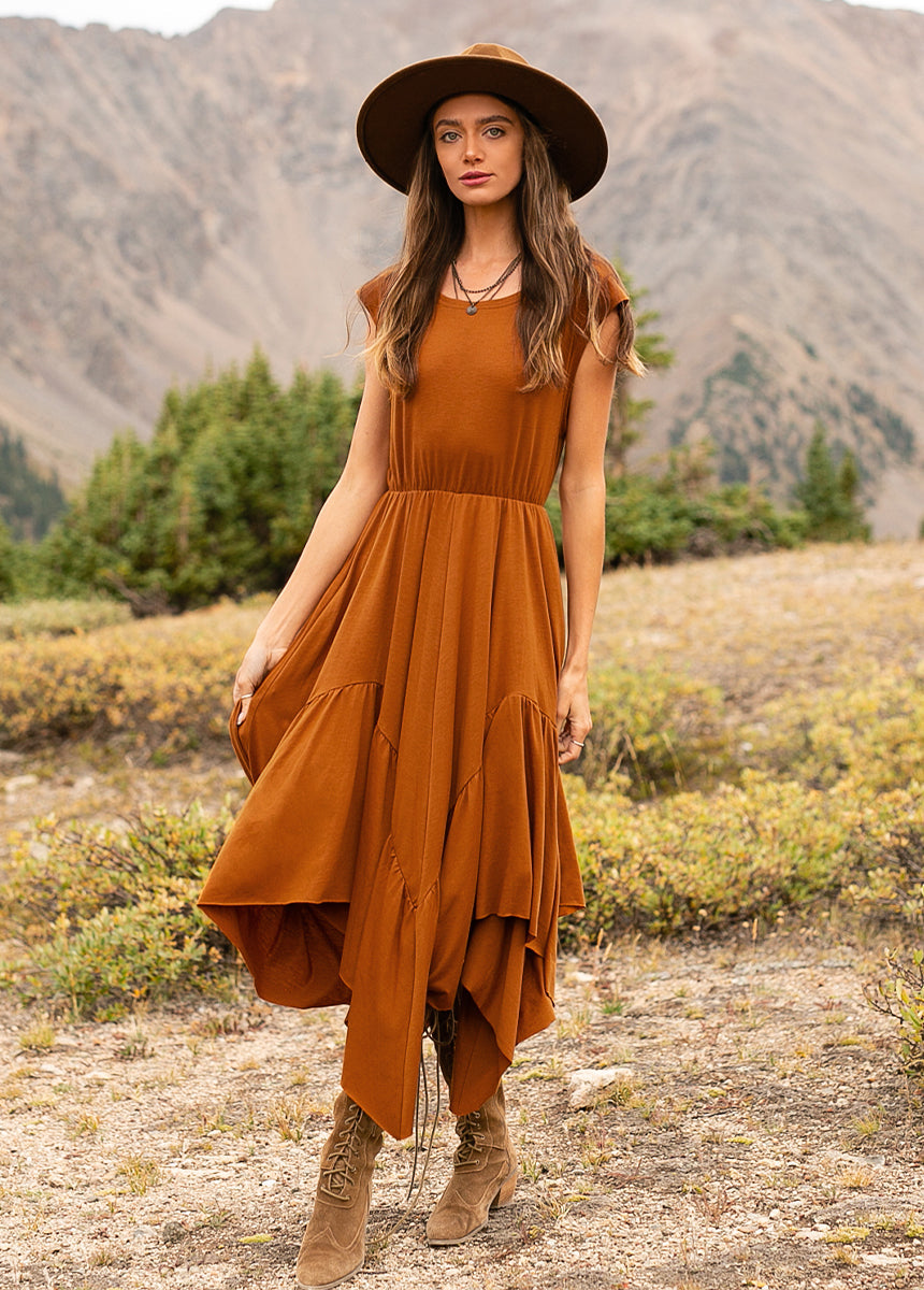 Pilar Dress in Spice