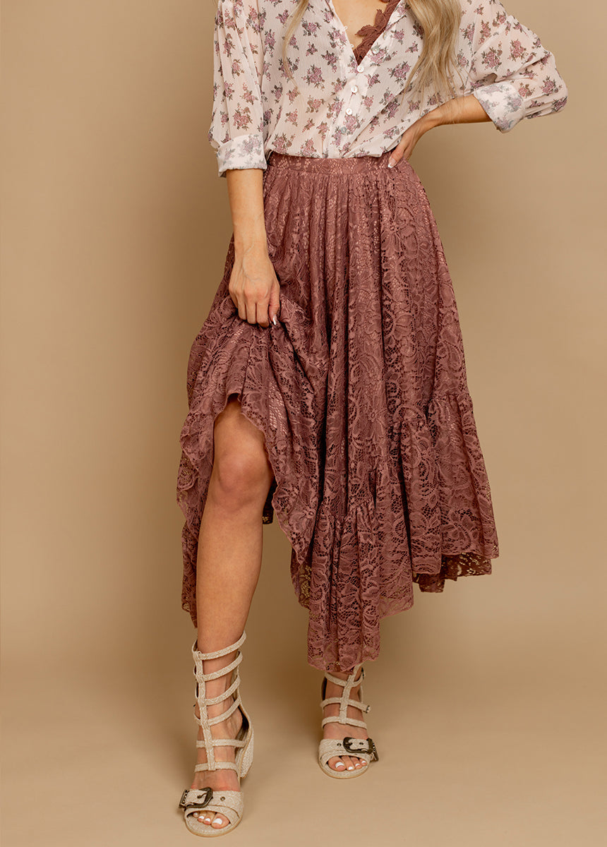 Poesy Skirt in Orchid