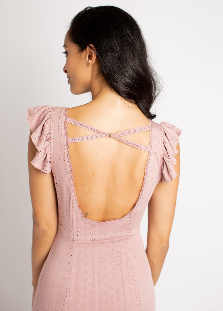 Priya Dress in Mauve