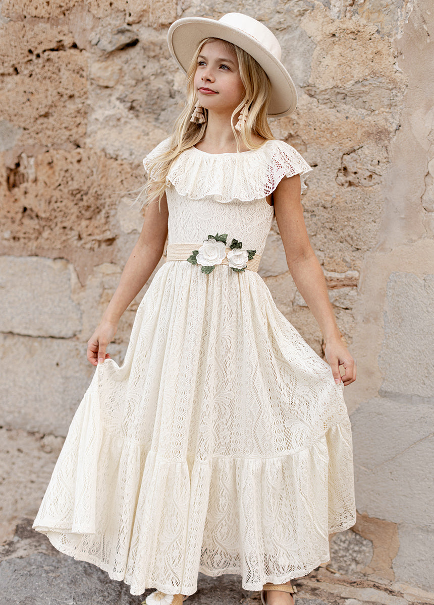 Ravvy Dress in Cream