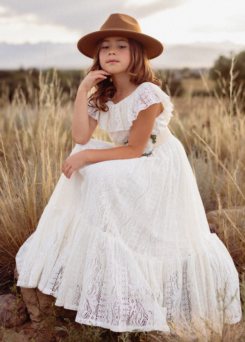 Ravvy Dress in Cream