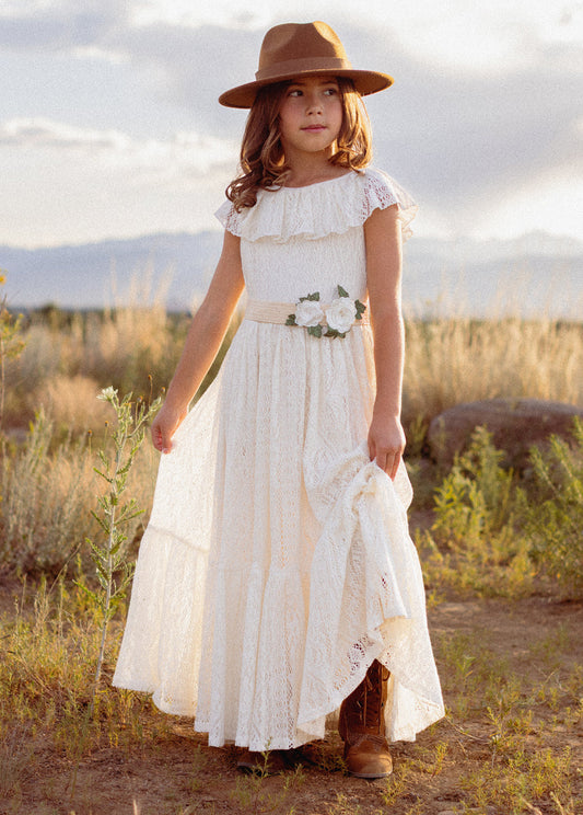 Ravvy Dress in Cream