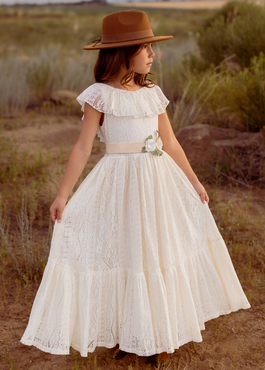 Ravvy Dress in Cream