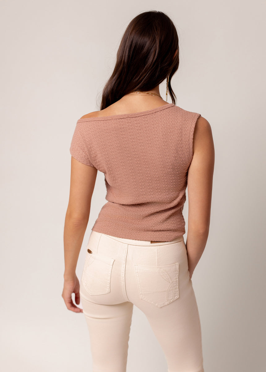 Rayla Top in Nude Pink