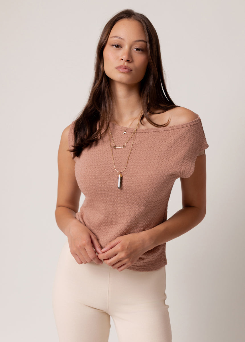 Rayla Top in Nude Pink