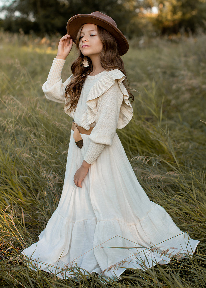 Reagan Sweater in Cream