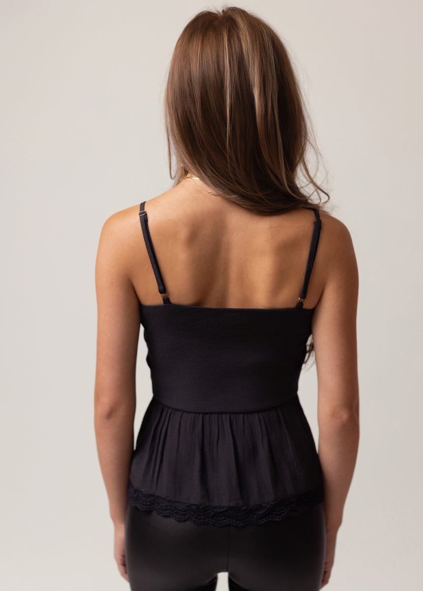 Rhea Top in Black
