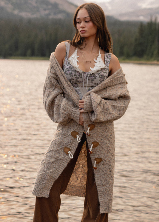 Rianne Sweater in Heather Camel