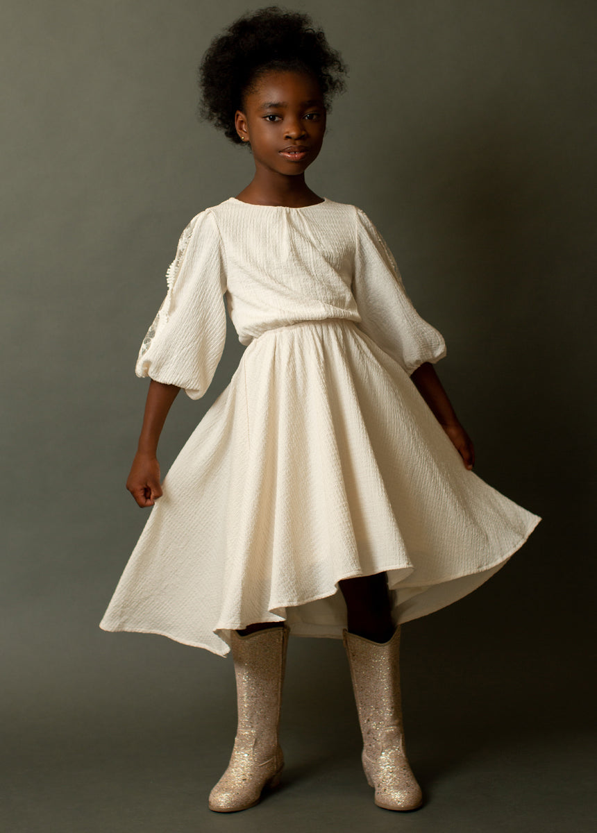 Sariyah Dress in Cream
