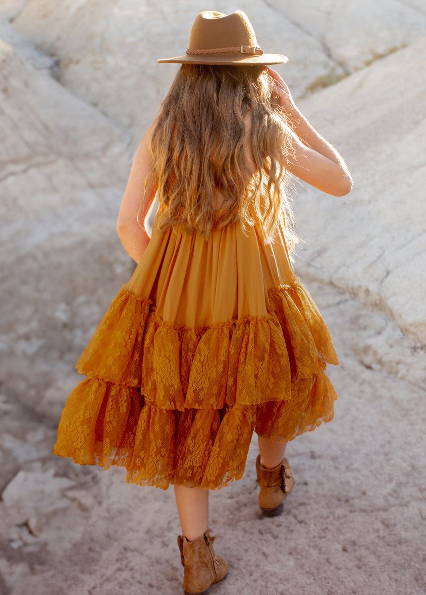Catrina Dress in Marigold