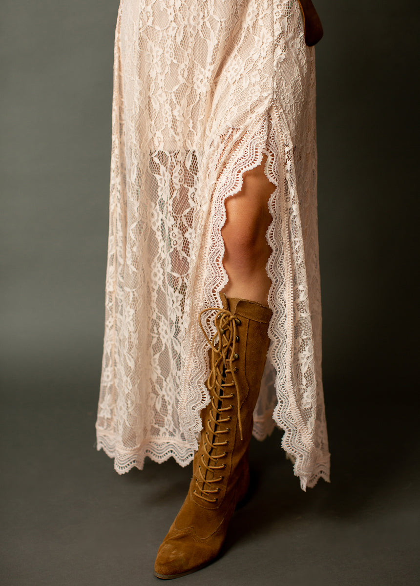 Camila Dress in Shell