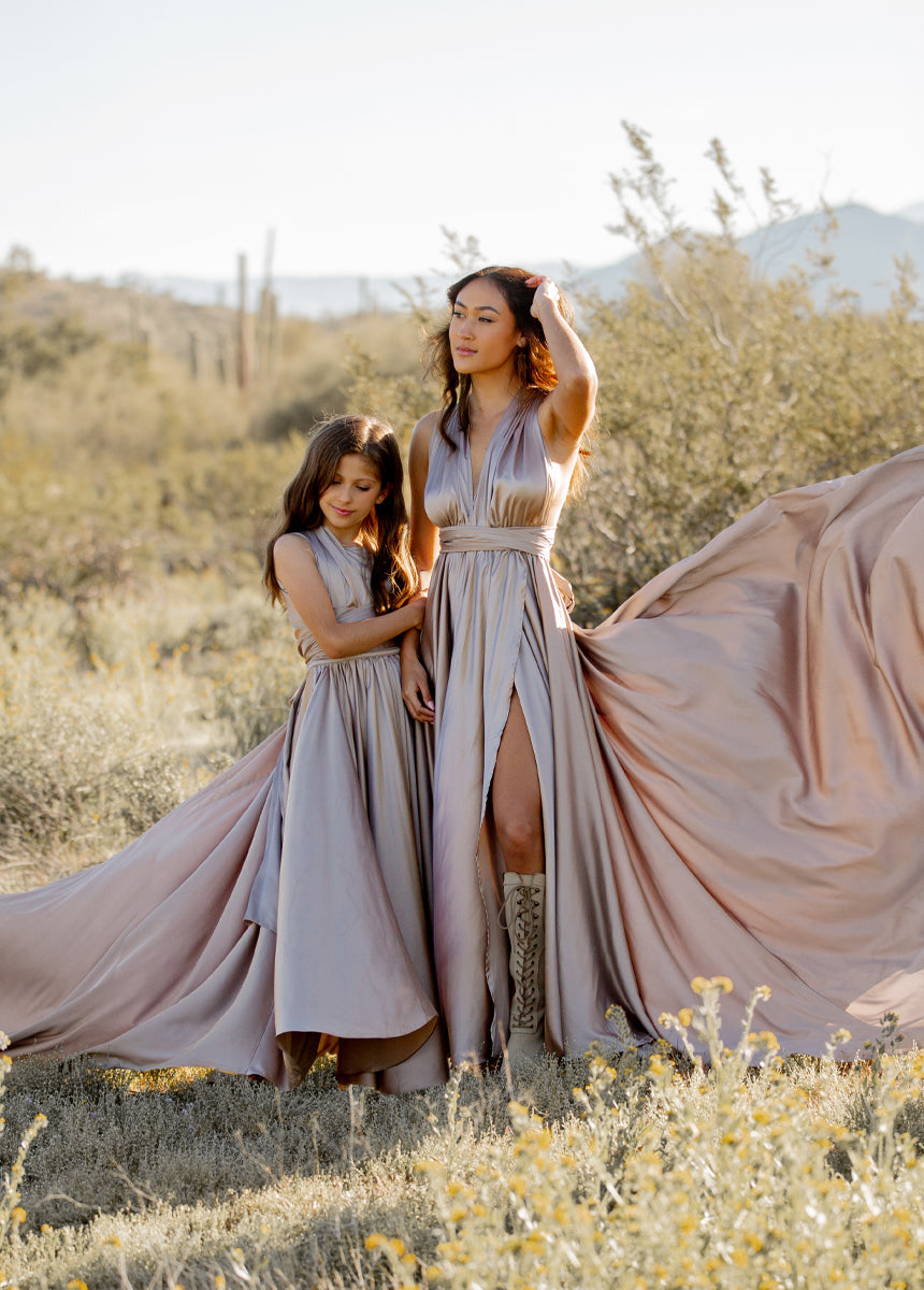 Junie Impact Dress in Stone