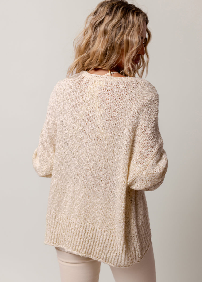 Selah Sweater in Ecru