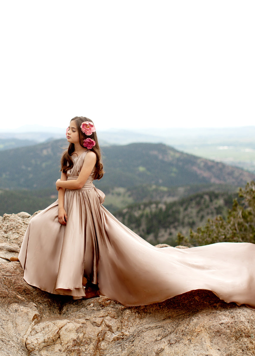 Junie Impact Dress in Stone