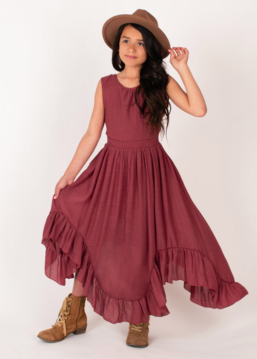 Gemma Dress in Mesa Rose