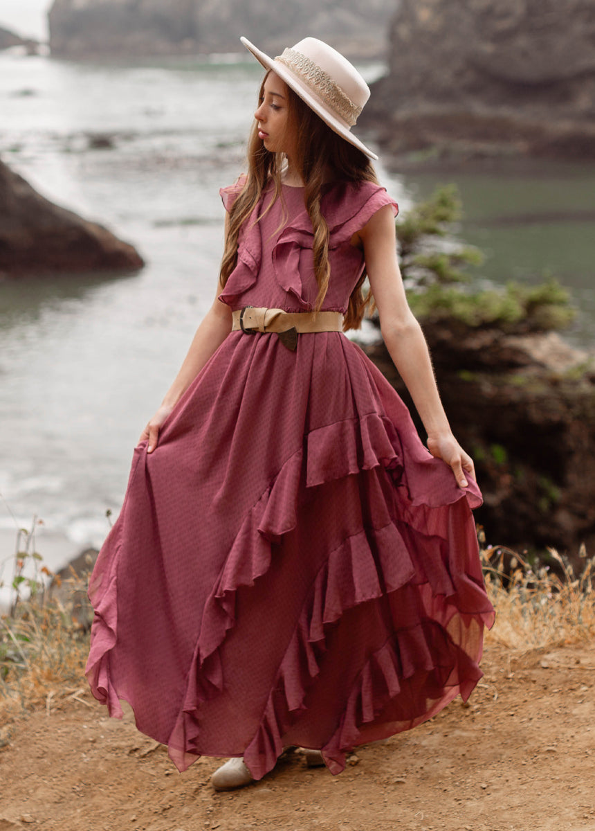 Sylviane Dress in Rosette
