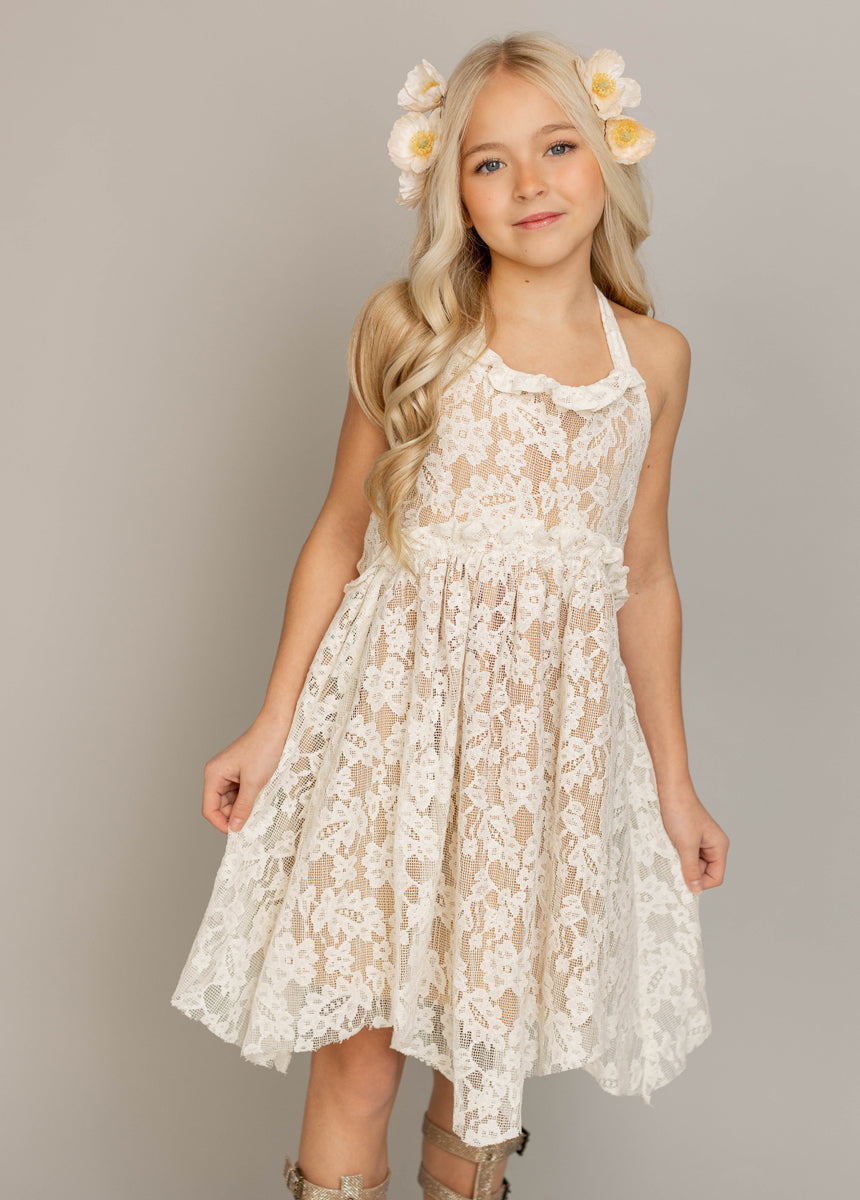 Sonyah Dress in Cream