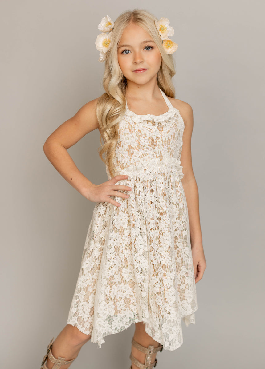 Sonyah Dress in Cream
