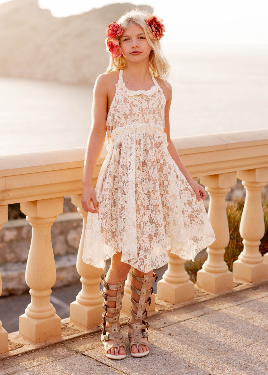 Sonyah Dress in Cream