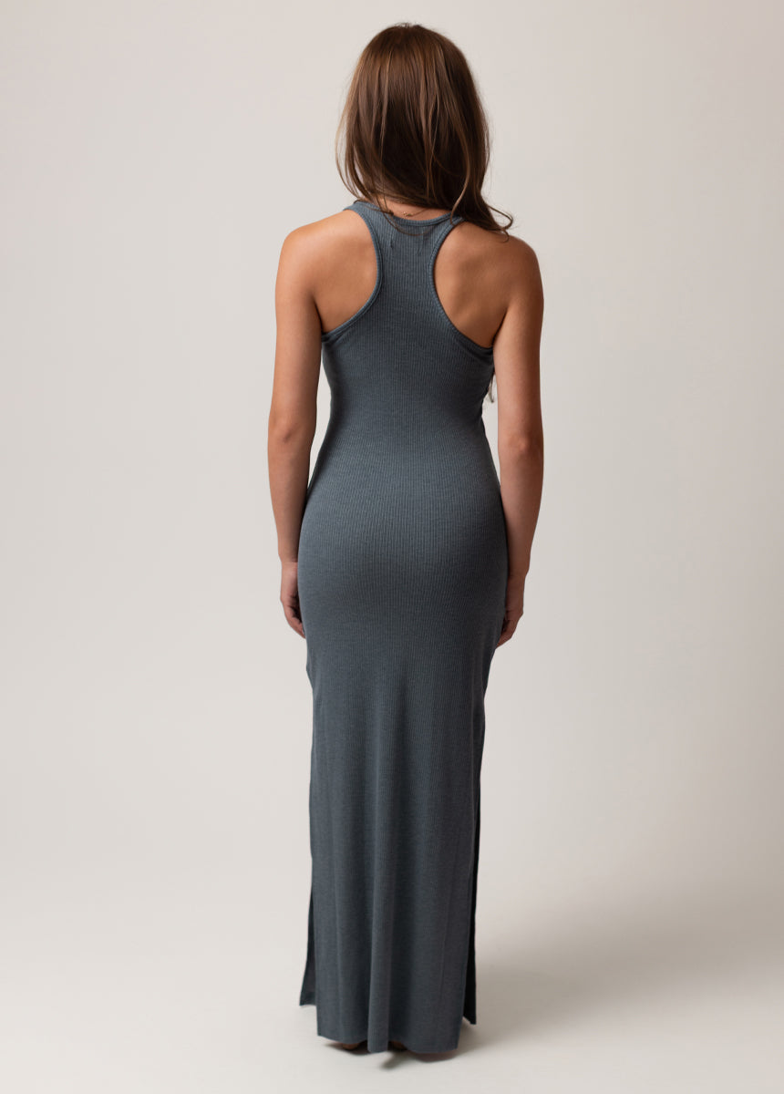 Soraya Dress in Dusty Teal