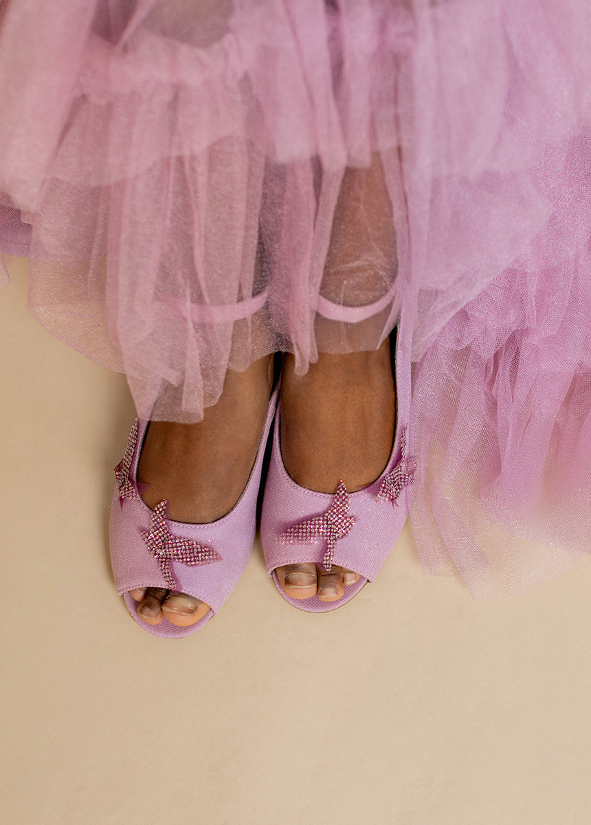 Valeria Heels in Orchid