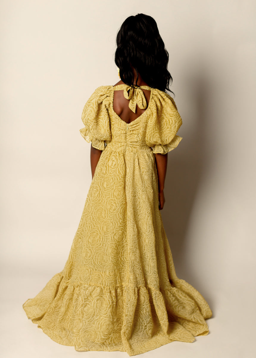 Shwaney Impact Dress in Citron