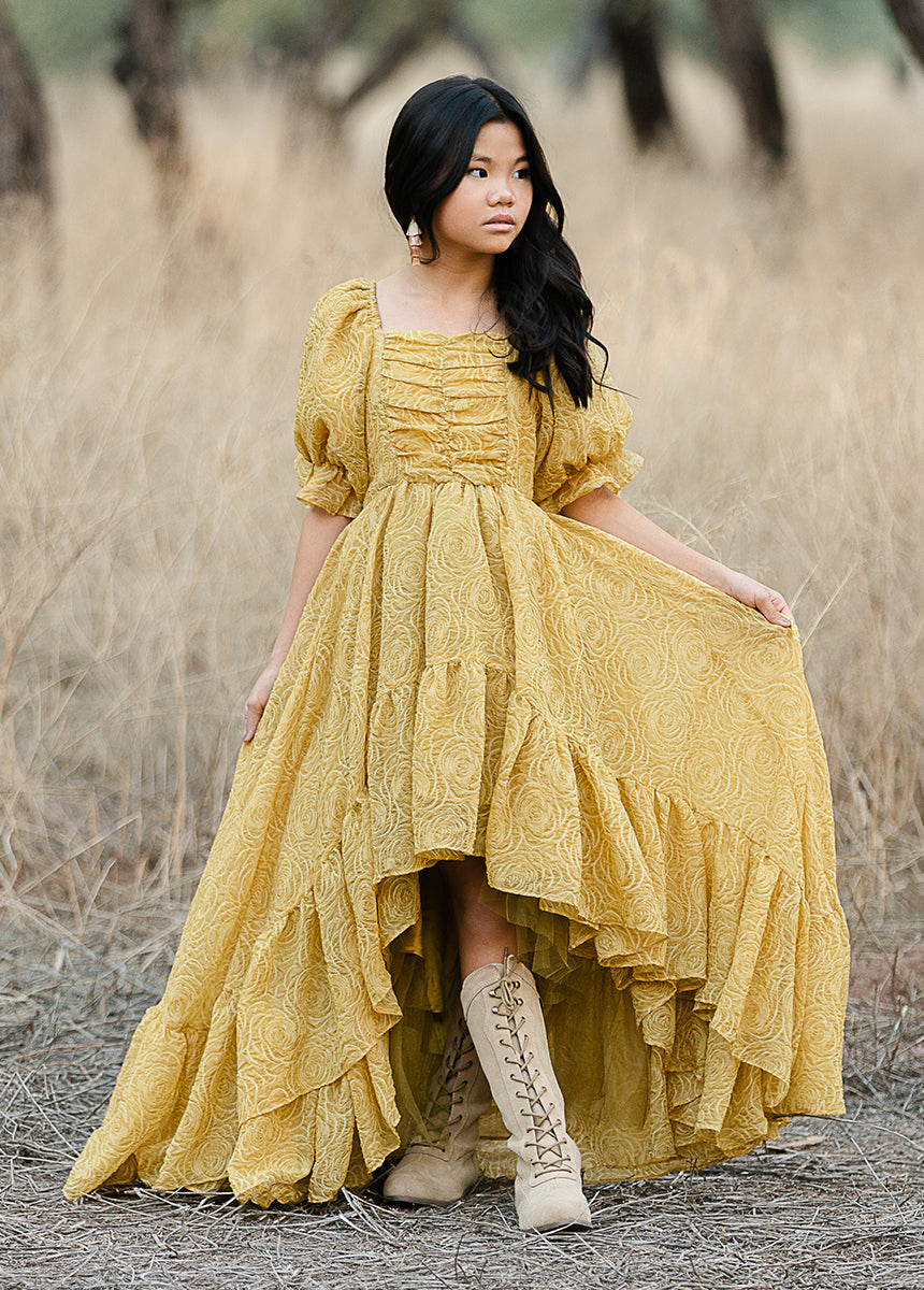 Shwaney Impact Dress in Citron