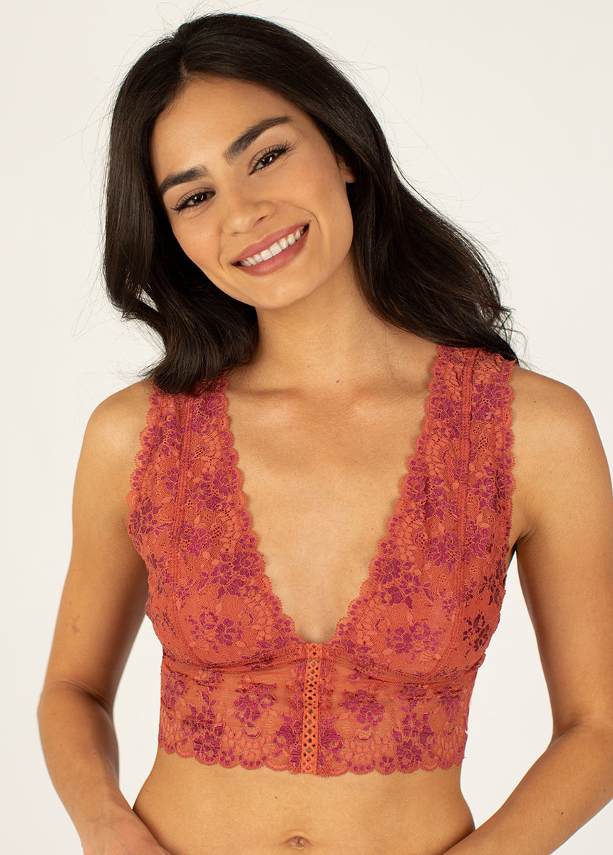 Sylvan Bralette in Adobe