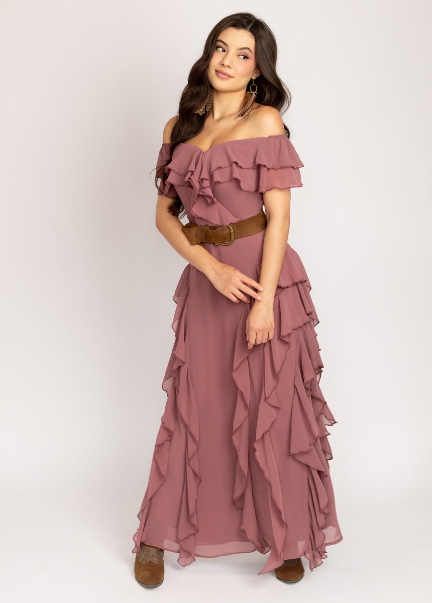 Sylvia Dress in Rosette