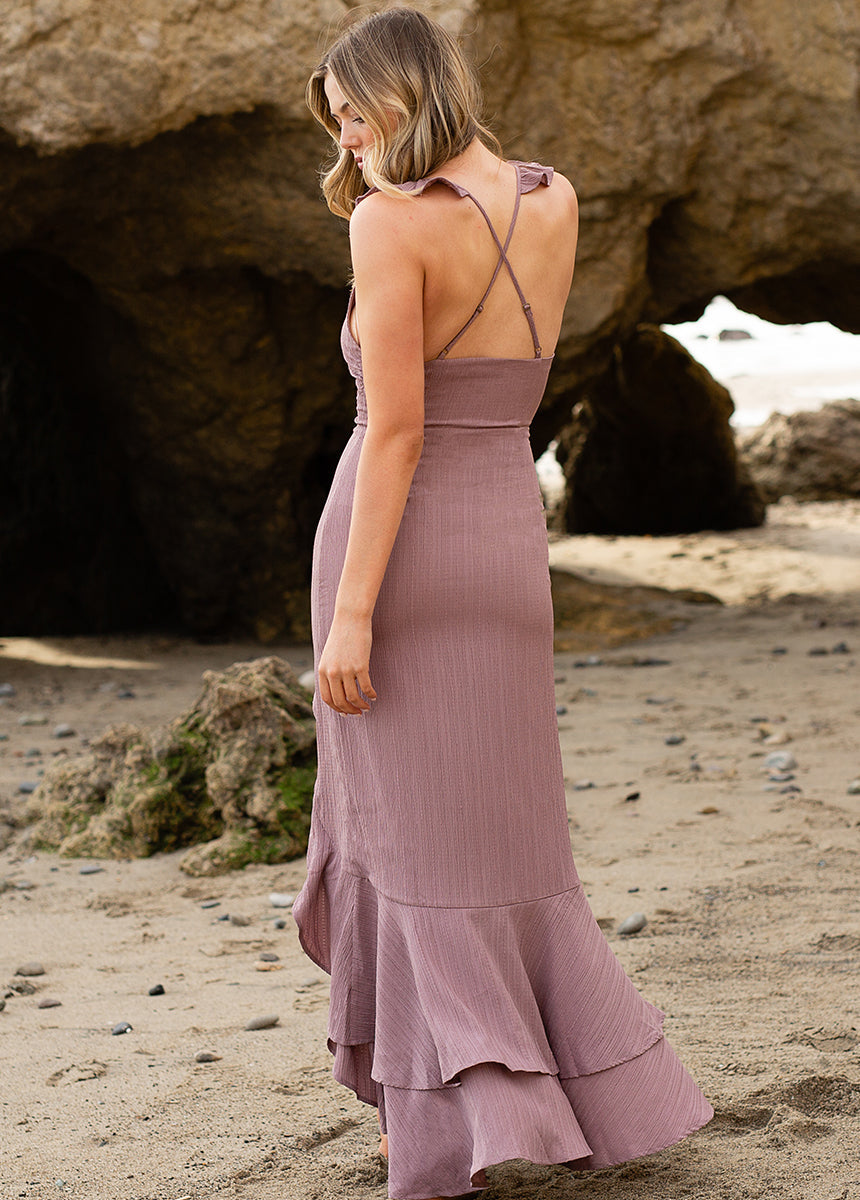 Taman Dress in Lavender Dust
