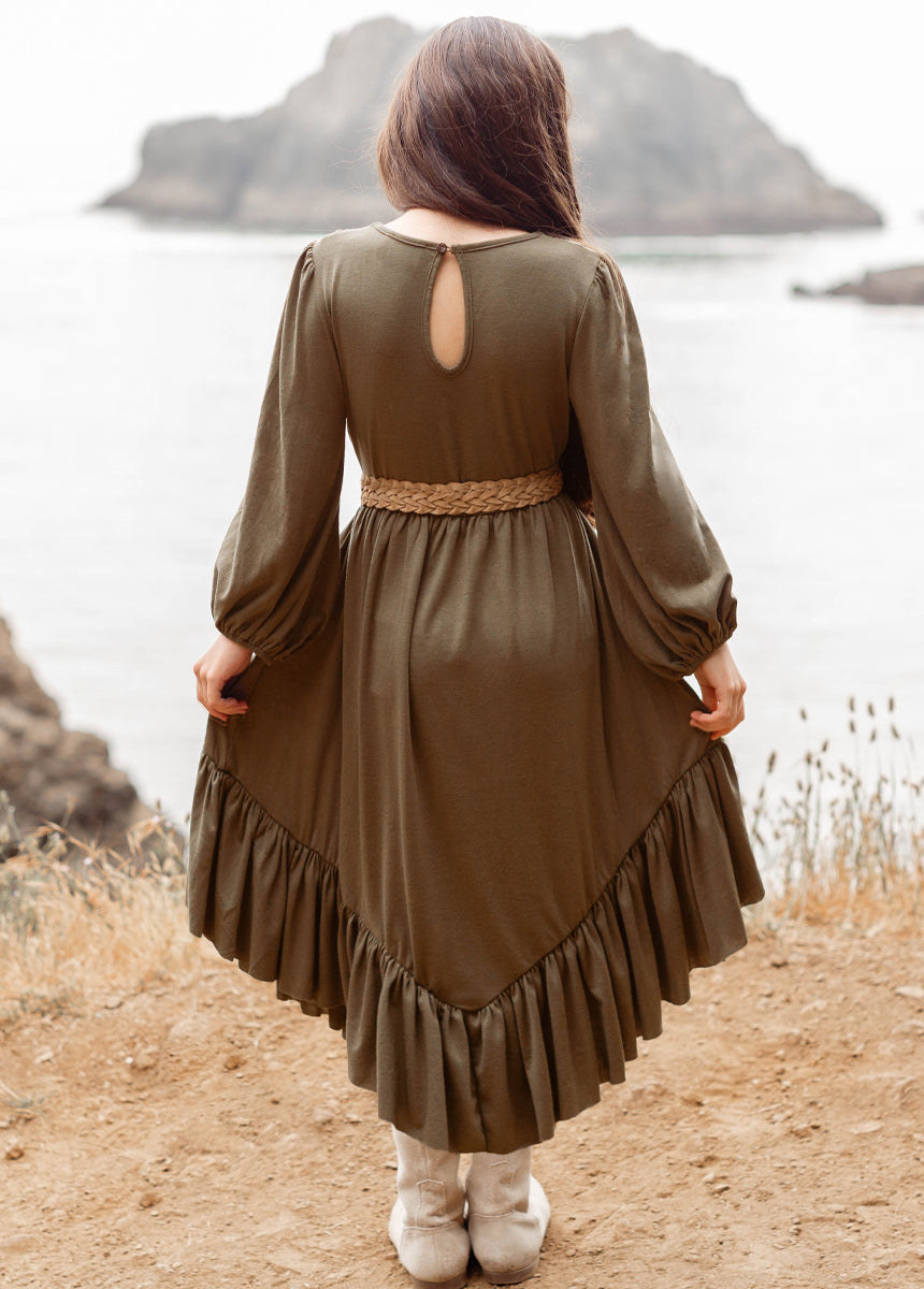 Tatum Dress in Olive
