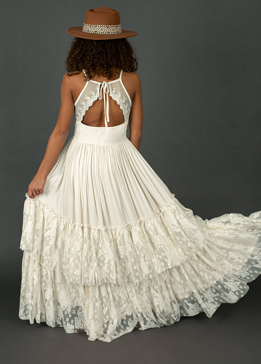 Catrin Dress in Cream