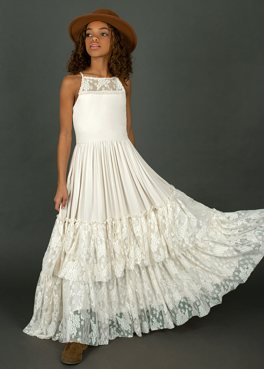 Catrin Dress in Cream