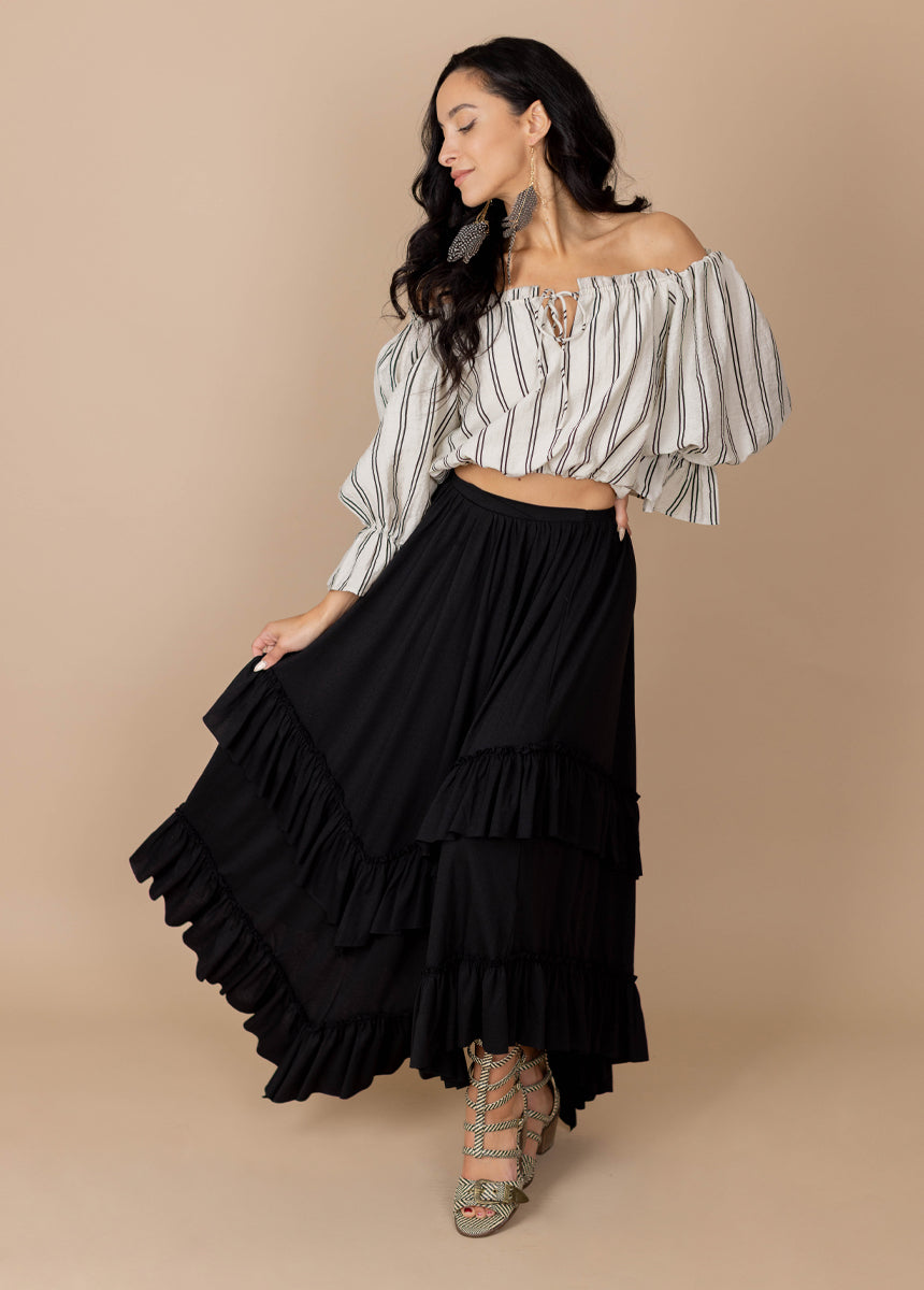 Theresa Skirt in Black
