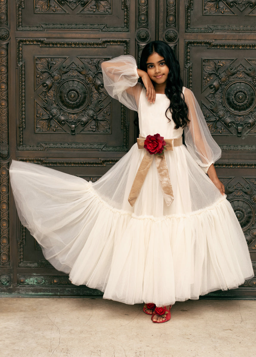 Tianna Dress in Cream