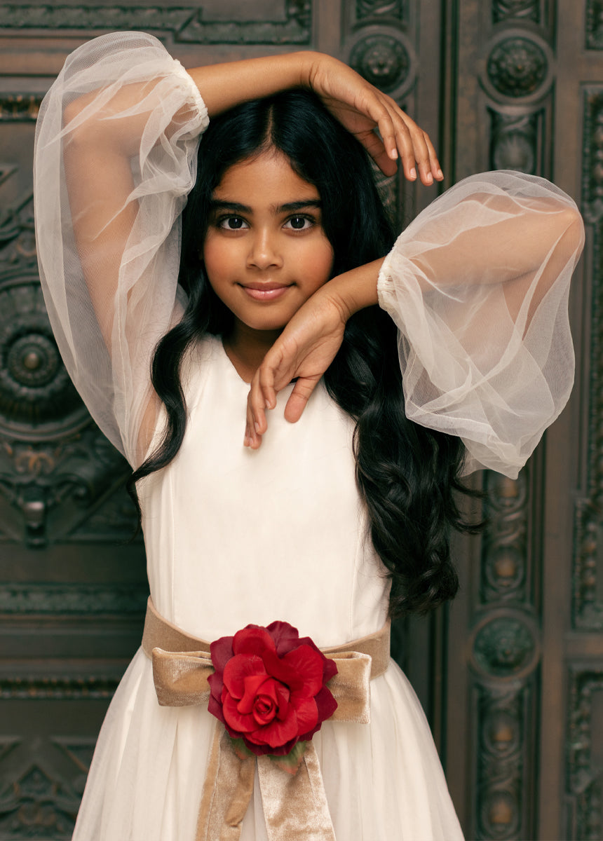 Tianna Dress in Cream