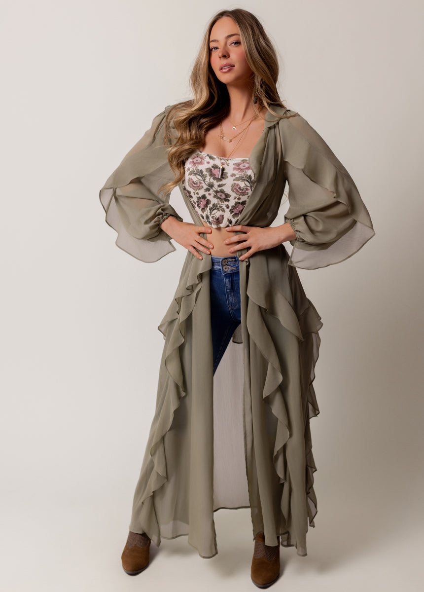 Twyla Dress in Agave