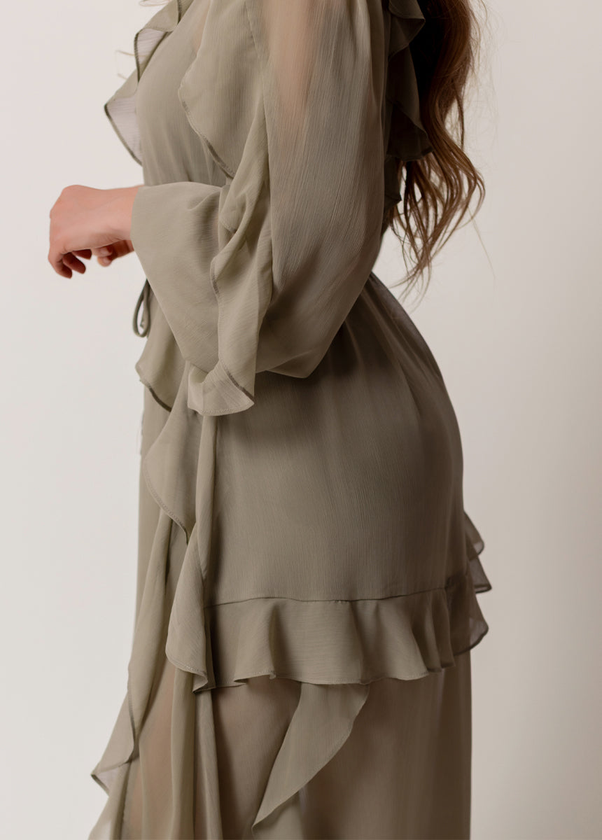 Twyla Dress in Agave