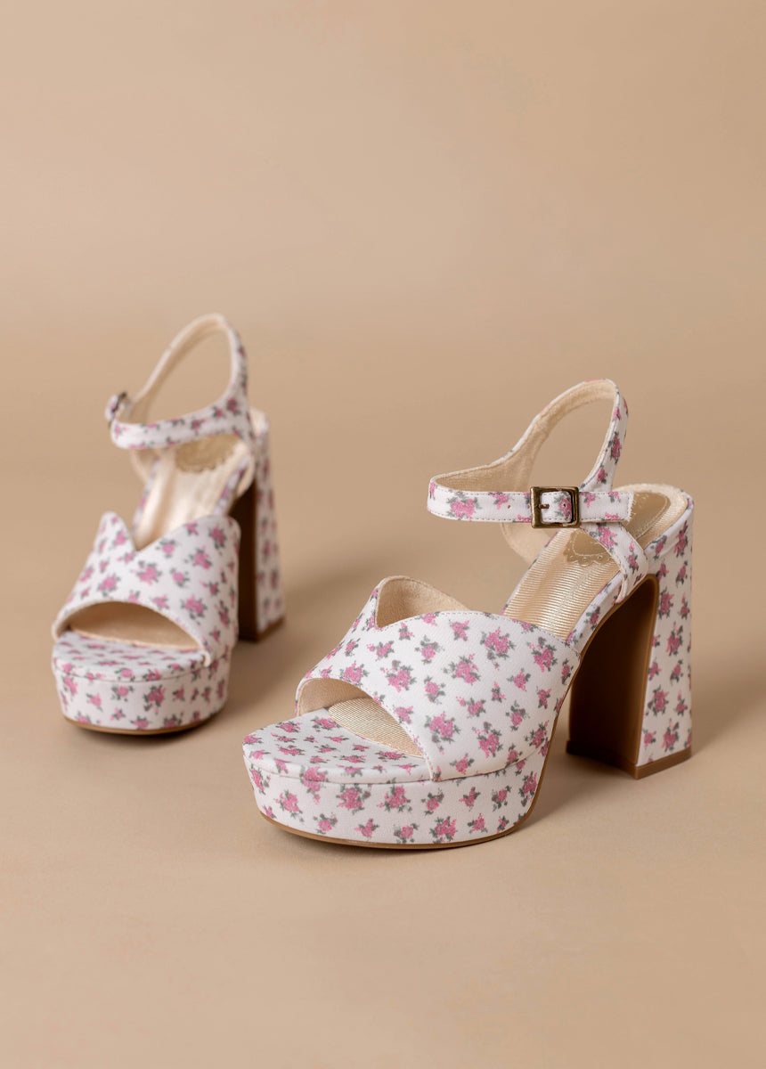 Valentine Platforms in Floral