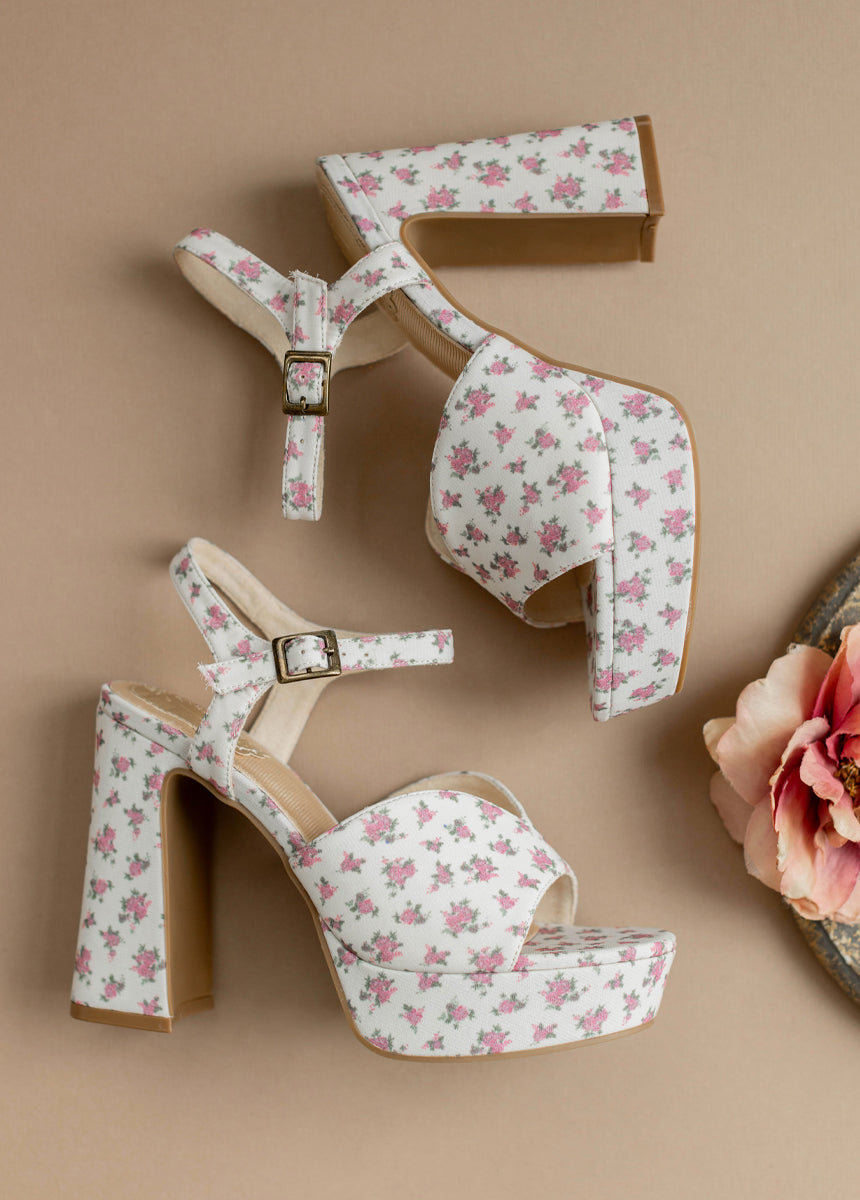 Valentine Platforms in Floral